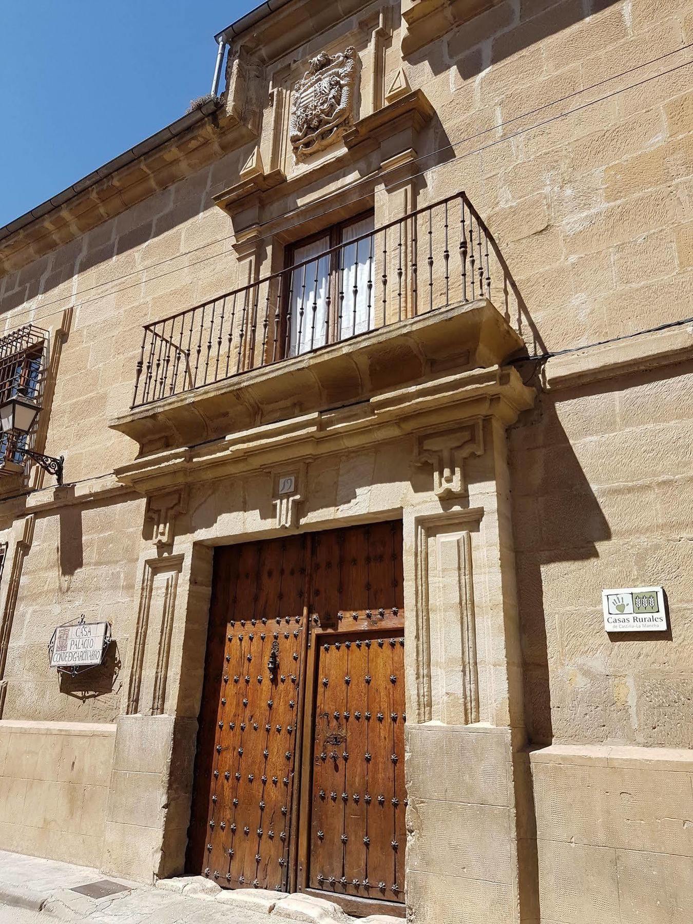 Casa Palacio Conde De Garcinarro Huete Bagian luar foto